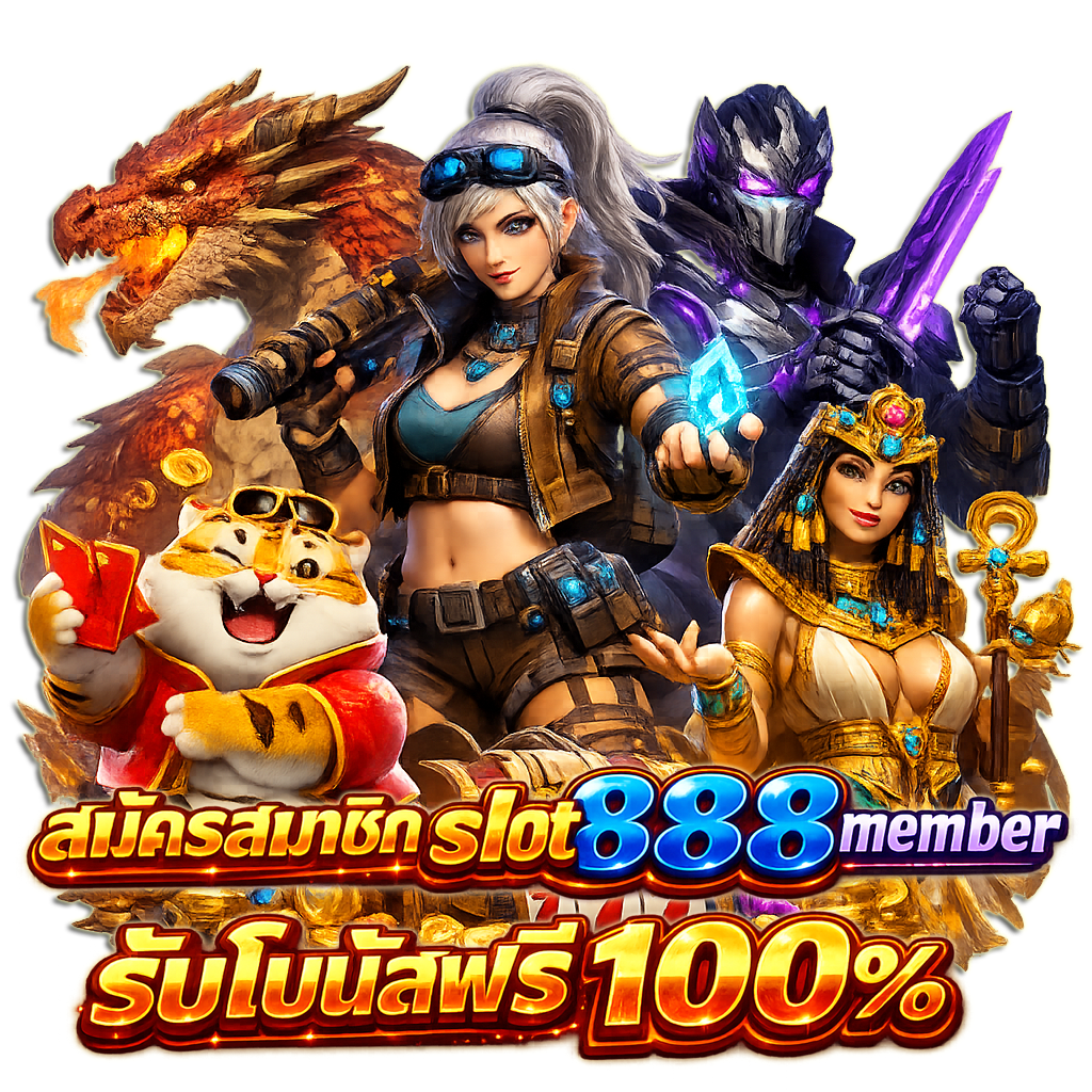 สมัครสมาชิก slot888 member รับโบนัสฟรี 100%
